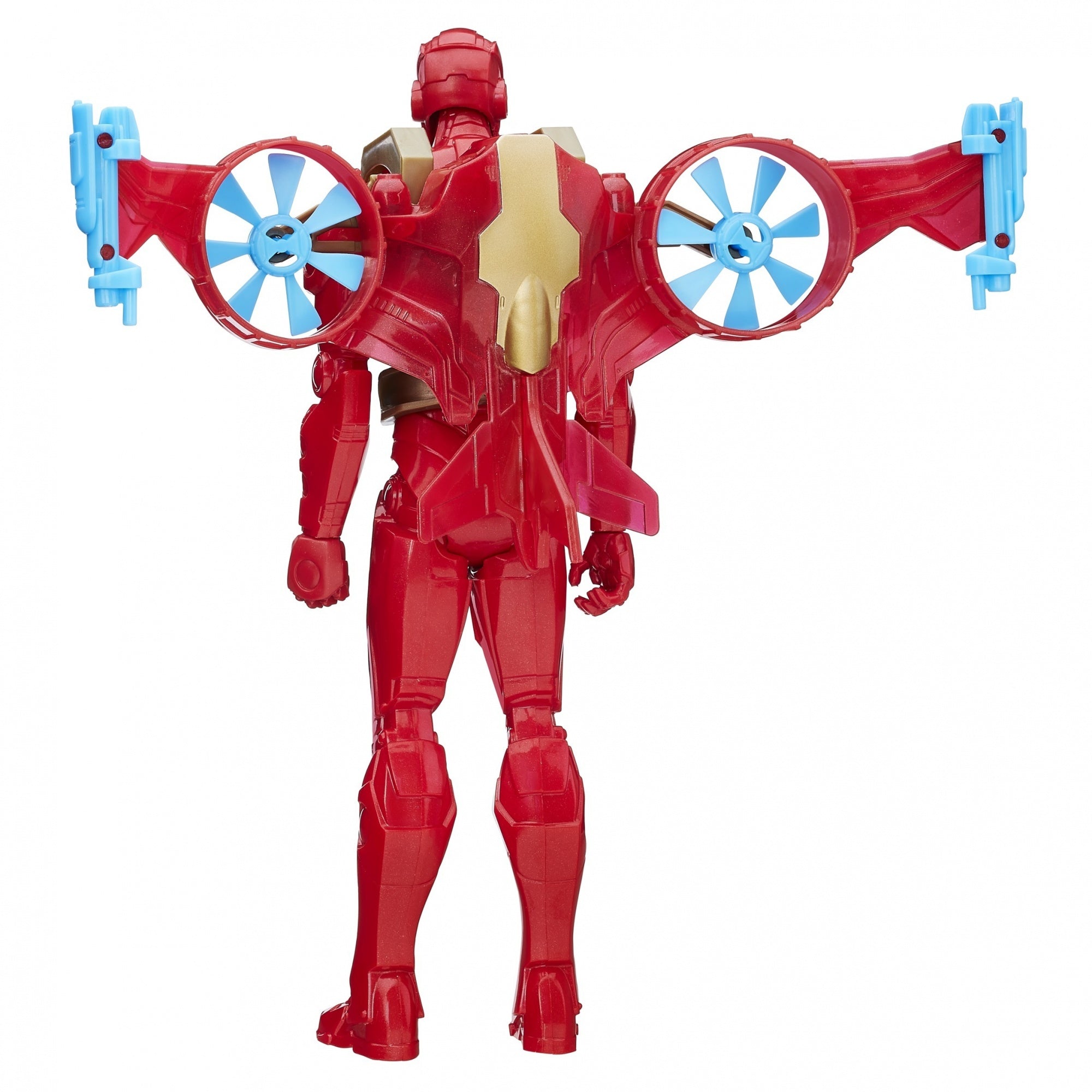 HASBRO - Iron Man Titan Hero con Hover Pack h30 cm